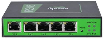 InHand Networks IR305 Industrial 4G Router, 5 Ethernet Port,4G LTE CAT4, VPN Router,IoT Gateway, Dual SIM, WAN failover, conexión remota, Link Backup, Mu-mimo (RS232&RS485)