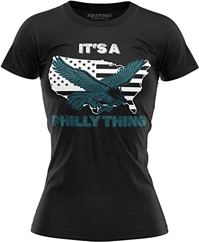Philadelphia Shirts for Women, Its a Philly Thing American Eagle Flag, Philidelphia Football Shirt Tshirt