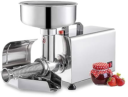 Elektrisches Erdbeersieb – 370-W-ObstmüHle In Kommerzieller QualitäT, Presse Und Sieb Aus Edelstahl, Perfektes Lebensmittelsieb Und Saucenbereiter