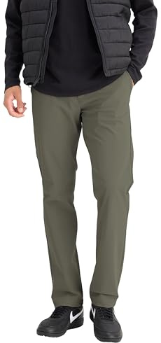 Dockers GO AIRWEAVE Chino Slim, Pantalon Actif pour des Hommes, Tea Leaf,