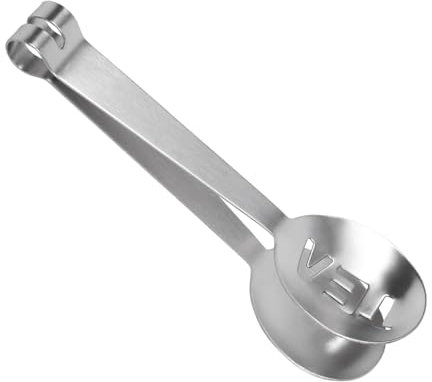 Spremi Bustine di tè Rotonde, Morsetto per Pinze per Bustine di caffè con Filtri per tè da 12 Cm, Strumento Leggero e Mini Colino, Cucchiaio da Multifunzionale