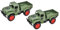 KICHOUSE Lot De 2 Camions À Inertie pour Enfants en Plastique Abs Respectueux De Vert