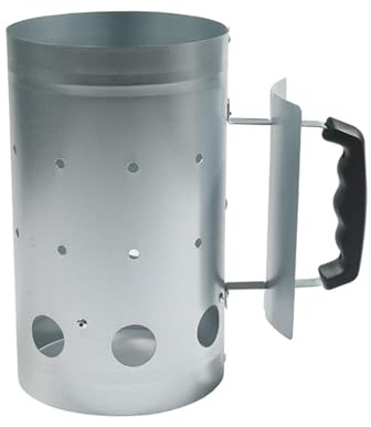 Fast Fire Chimney Starter Sturdy Thickened Practical for Yard Picnic Outside