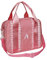 ISIYINER Kinder Tanztasche,Personalisierte Sporttasche Mädchen Schule Gymnastik Rucksack Ballett Tanz Schuhbeutel Kleine Niedliche Stickerei,Petit Umhängetaschen mit Wasserdicht, Rosa