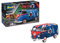 Revell 5672 Geschenkset VW T1 Tour-Bulli The Who, Fan-Edition, originalgetreuer Automodellbausatz für Fortgeschrittene, Starter Kit mit Basis-Zubehör