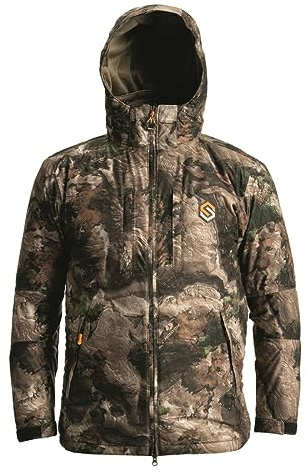 ScentLok Morphic V2 3-in-1 Waterproof Camo Hunting Jacket With Removable Vest (MO Terra Outland, 3X-Large)