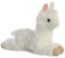 Aurora World 31767, Mini Flopsies Alpaka, 20cm, Plüschtier, weiß