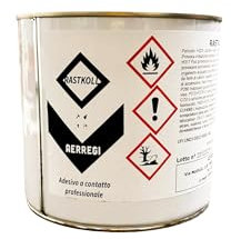 AERREGI RASTKOLL COLLA A CONTATTO BOSTIK | ADESIVO A CONTATTO PROFESSIONALE SET DA 1, 2 E 12 PEZZI | ADESIVO FORTE E RAPIDO CONTENITORE DA 1750 GRAMMI (1)