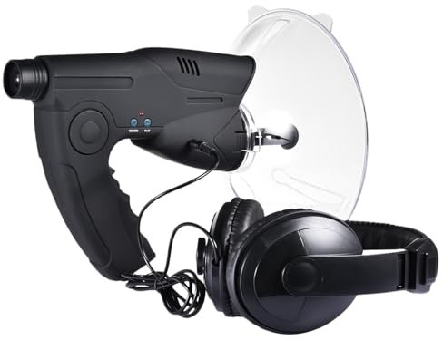 Dispositivo di osservazione per dispositivo di ascolto, microfono direzionale parabolico a forma di - Osservazione e ascolto della natura per bambini e adulti