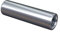 Lot de 10 manchons filetés ronds - Inoxydable - Écrous de raccordement, écrous longs, douilles filetées, manchons d'écartement, entretoises, douilles filetées (M6 x 20)