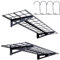 VEVOR Garagenregal 1220x312x115mm pro Schicht Werkzeugaufbewahrung 90,7 kg pro Schicht Werkzeughalter Wand 122 x 30,5 cm Regalfläche Aufbewahrungsregale Metallregal Werkzeug Organizer Wandregale