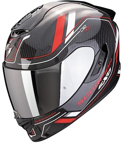 EXO 1400 EVO 2 CARBON AIR MIRAGE XL NERO-RED-BIA.