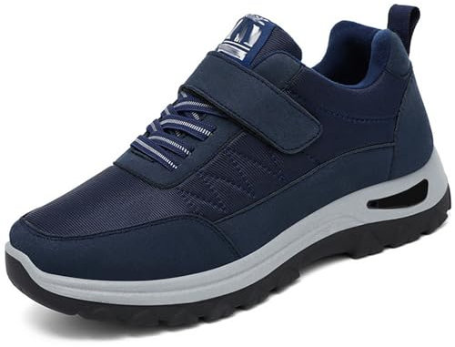 Aocase Chaussures Pieds sensibles Chaussures diabétiques Homme Chaussures Orthopédiques Homme Chaussures Orthopédiques Pied Large Homme Chaussure Orthopedique,Men Blue,42/260mm