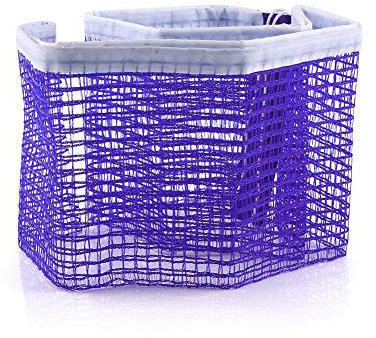 Nurnesy Netz Tennis 22×15×4 Blau 1,72 M Tragbarer Nylon-Tischtennisnetz-Ersatz für Outdoor-Indoor-Sport