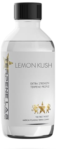Citron Kush Terpenprofil – botanisk citrus och jordnära aromatisk blandning – 1 ml