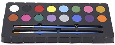 Gesicht Körperbemalung, 16 Farben sichere milde Make-up Gesichtsbemalung tragbar für Cosplay für Halloween Party