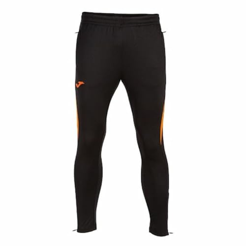 Joma Pantalón Largo Championship VII Negro Naranja