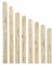 AZZAP Lärche Zaunlatten 90x20mm Lärchenholz Holzzaun Holz Zaun Brett Zaunbrett Gartenzaun Lärchenbrett 50-150cm (10, 80cm)
