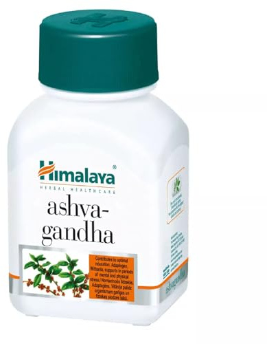 Himalaya - ASHVAGANDHA PURE HERBS | Ashwagandha Capsules | Soutien naturel pour la gestion du stress et l'énergie - 60 capsules