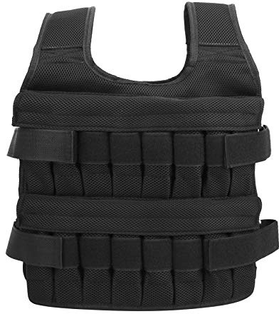 Gilet lesté, 35 kg, réglable, confortable, sac de sable, excellent appareil pour la remise en forme, la perte de poids et l'exercice d'action agile