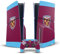 Head Case Designs Officially Licensed West Ham United FC 1895 Claret Crest Art Vinyl Sticker Gaming Skin Decal Compatible With Sony PlayStation 5 PS5 Slim Disc Edition Console & DualSense Controller