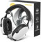 CASLSI Gaming Headsets with Mic,7.1 Surround Sound Gmaing Headphones with Noise Cancelling Microphone for Xbox,PS4,PS5,Switch,PC,50MM Dynamic Drivers, 3.5MM Audio Jack-White