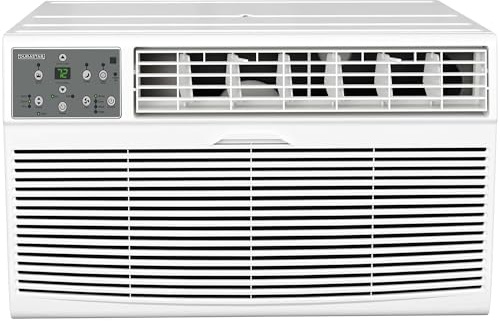 Durastar DRTAC122XNA1 12,000 BTU 208 / 230V Through the Wall Air Conditioner and Remote Control - White