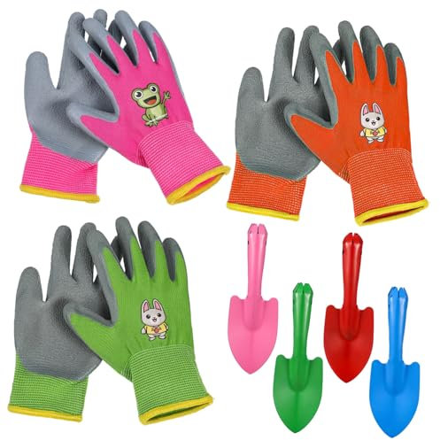 Truelle De Désherbage Pelle De Jardin Et Ensemble De Pelles De Jardinage pour Garçons Et Filles Mini Pelles Construction Robuste pour L'endurance