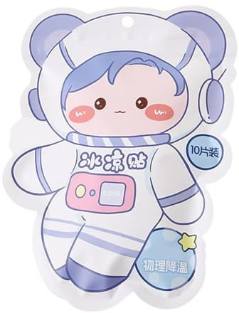 Cuscinetti refrigeranti per il corpo | compresse gel rinfrescanti per le giornate calde – 10 pezzi raffreddamento istantaneo durante le attività all'aperto e i viaggi