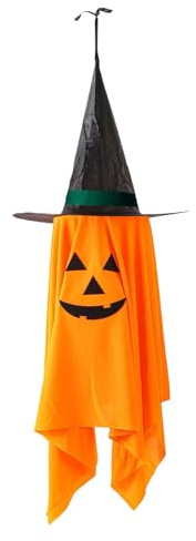 Generico Decorazioni di Halloween - 30x30x2cm Figure Appese Spettrali, Ornamenti Pipistrelli, per Lo Scheletro, Decorazione Alberi da Festa O Scherzetto | Ideale Il Patio Giardino Domestico Esterno A