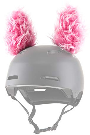 ParaWild Bunny Ears Ski Helmet Cover - Funny Plush Helmet Ears Decoration for Kids & Adults | Snowboard, Bike & Skate Helmet Accessory | Easy Attach, No Damage