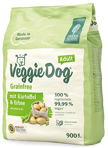 Green Petfood VeggieDog Grainfree | 4,5kg Hundefutter trocken