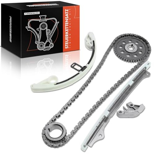 Frankberg Juego de cadena de distribución compatible con Jazz tricuerpo GD 1.5L Diesel 2004-2008 14211-PWA-000