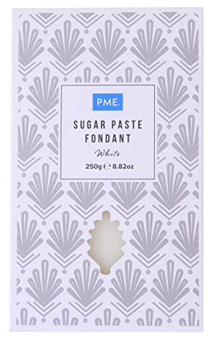 PME Pâte à sucre Fondant - Blanc 250g