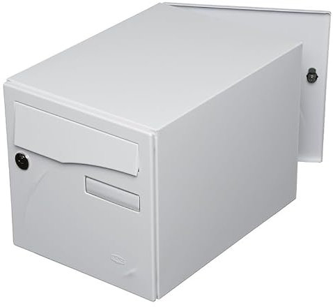 Buzón Tipo Prefacio Doble Cara Gris 7016