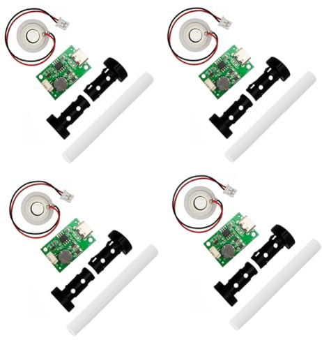 SazkJere 4Pcs DC 5V Humidifieration Atomization Disc Type-C Interface Atomization Drive Circuit Board No Switch No Timing Function
