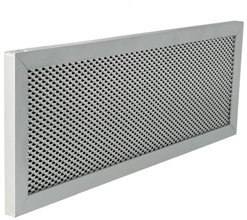 vhbw filtro anti-grasso compatibile con Klarstein Mariana 90 10034116 cappa da cucina, carbone attivo, alluminio