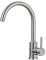 ONECE Rubinetto da Cucina a Bassa Pressione per Caldaia, Monocomando Miscelatore con Beccuccio Girevole a 360°, Acqua Fredda e Calda, Aeratore Rimovibile, Acciaio Inox 304 Spazzolato