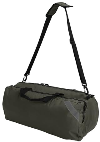 OVAQUIXI Bolsa Médica de Primeros Auxilios de Gran Capacidad para Situaciones de Emergencia, Bolsa de Primeros Auxilios Impermeable para Todos los Tamaños, Tela Oxford 600D (Green)