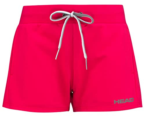 HEAD Kids Club Ann Girls Shorts - Magenta, Small