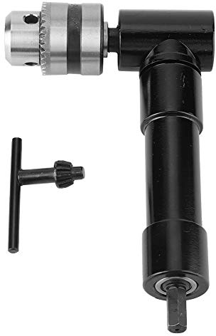 90 Grad rechtwinkliger Spannfutterschlüsselbohradapter, Befestigungsverlängerungs-Bithalter, Spannbereich des Bohrfutters/1-10 mm, 25 Nm maximalen Kraftmoment, 1500 U/min maximalen Geschwindigkeit