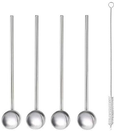 Metaltex Cocktaillöffel/Trinkhalme INOX