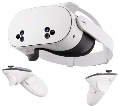 Meta Quest 3S Da 128 GB, Ricondizionato, Vivi la Realtà Mista, un Dispositivo Incredibile a un Prezzo Incredibile, Visore All-In-One