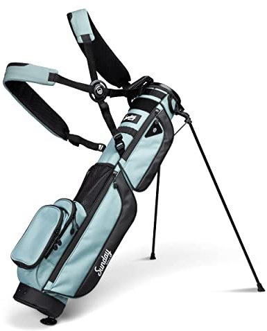 Sunday Golf Sac Loma XL - Sac léger avec Sangle et Support - Sac de Golf Pitch n Putt Facile à Transporter - par 3 et Parcours exécutifs, 3,4 Livres