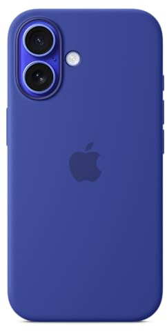Apple Coque en Silicone avec MagSafe pour iPhone 16 - Outremer ​​​​​​​