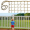 BERADNET Child Safety Net Protection Rope Net Safety Netting for Stairs Railing Balcony Cat Net Knotless Polyester Playground Safety Net Fence Net Brown(1.5X3m)