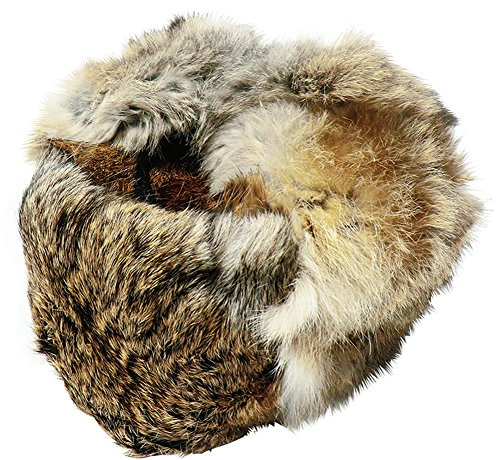 RUSSIANSTORE Unisex Sombreros DE Lana Ushanka Piel DE Conejo - Tamaño Disponible: 58/59(Size L)