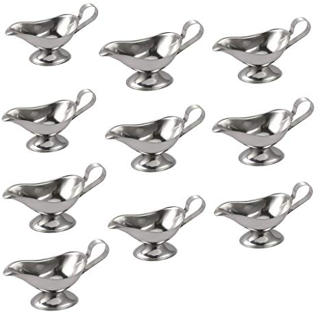 Tubayia Lot de 10 saucières en Acier Inoxydable pour salades et salades