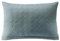 Aqua-Textil Dreamlike Zierkissen 40 x 70 cm Silber Mikrofaser Dekokissen leichte Wattierung Steppkissen