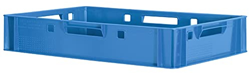 Kingpower 1x Carne Riquadro E1 Carne Impilabile Scatola di Immagazzinaggio Contenitore Azurro